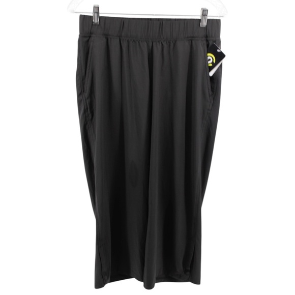 NEW C9 by Champion Black Crop Twill Straight Leg Athletic Pants Size M - Picture 2 of 9